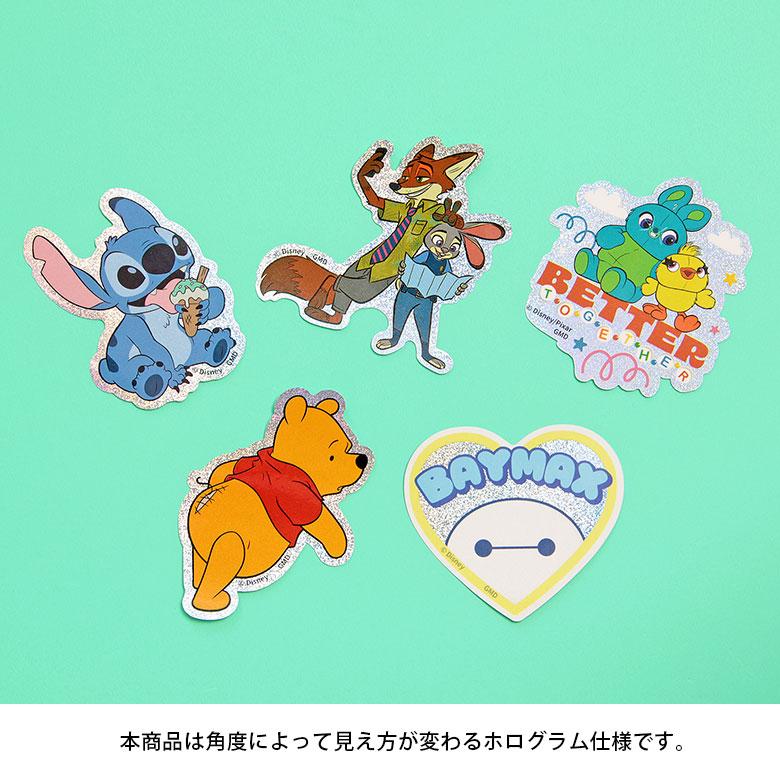 モバイルステッカー ステッカー ディズニー ディズニー・ピクサーキャラクター デコレーションシール 3枚入り dng-287 |  | 03