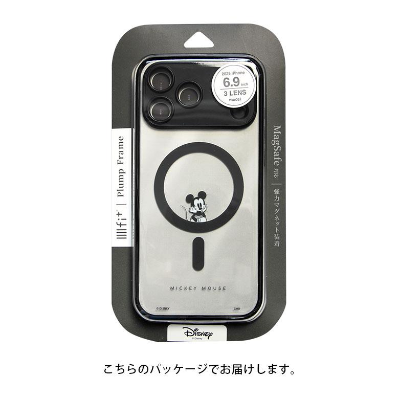 iPhone17 Pro Max ケース ディズニーキャラクター IIIIfit プランプ