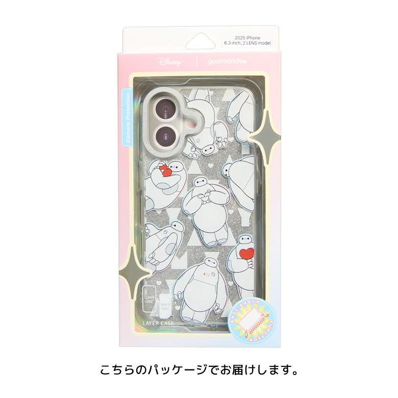 iPhone17 ケース ディズニーキャラクター Camera Frameクリアケース ソフトカバー インナーシート付き iPhone17 dng-303 |  | 10