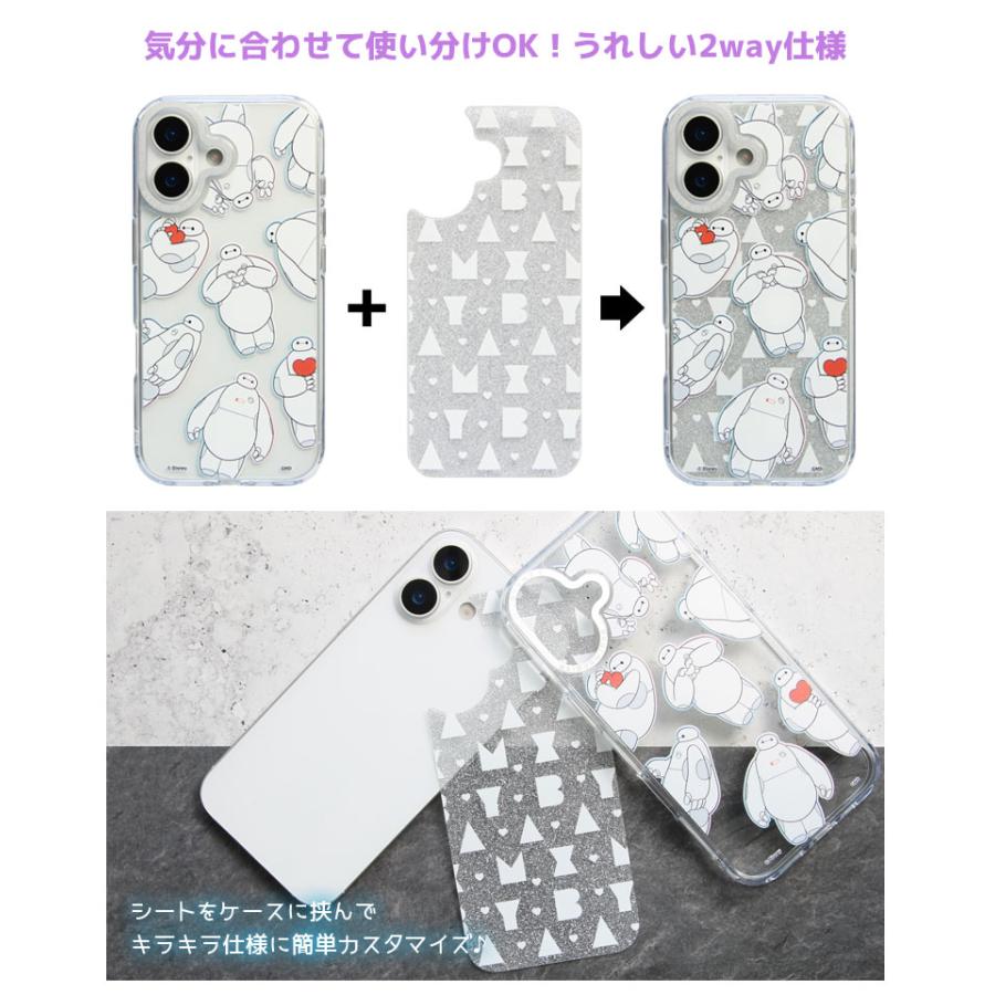 iPhone17 ケース ディズニーキャラクター Camera Frameクリアケース ソフトカバー インナーシート付き iPhone17 dng-303 |  | 03