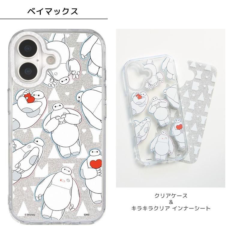 iPhone17 ケース ディズニーキャラクター Camera Frameクリアケース