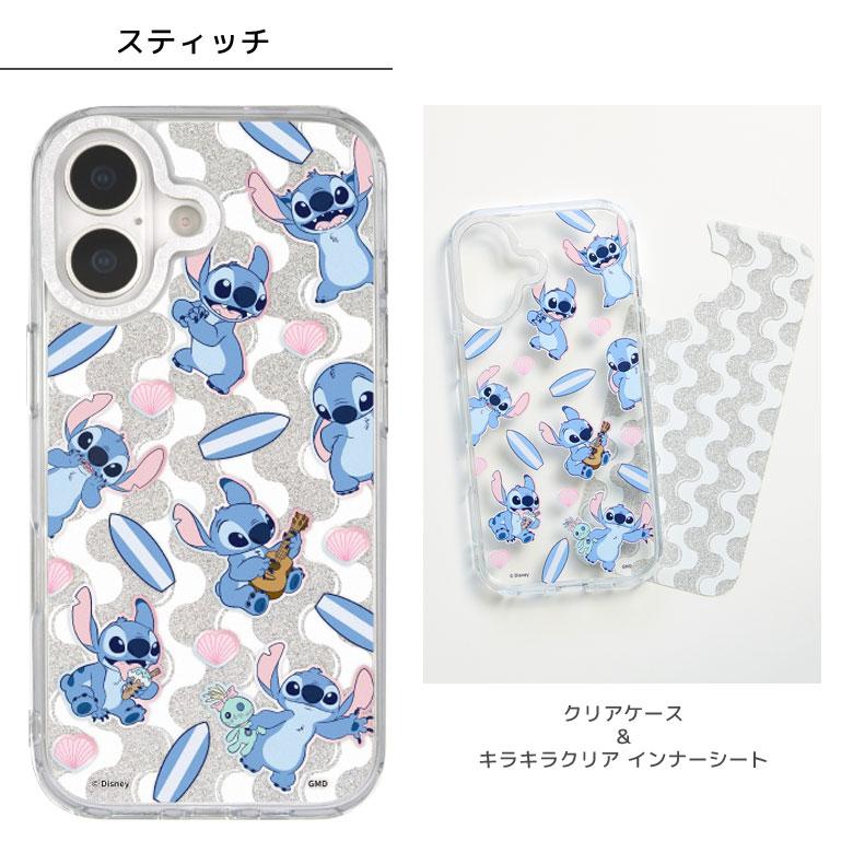 iPhone17 ケース ディズニーキャラクター Camera Frameクリアケース ソフトカバー インナーシート付き iPhone17 dng-303 |  | 08