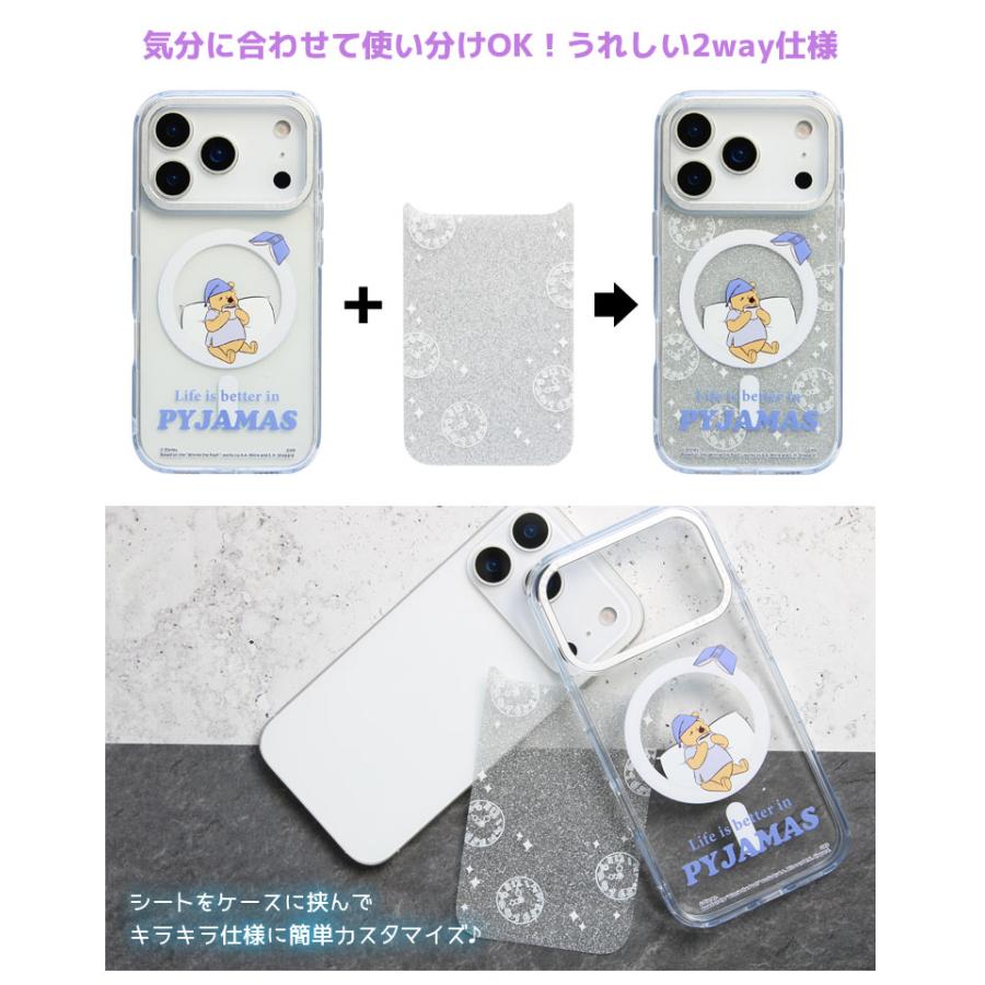 iPhone17Proケース ディズニーキャラクター MagSafe対応 Camera Frame