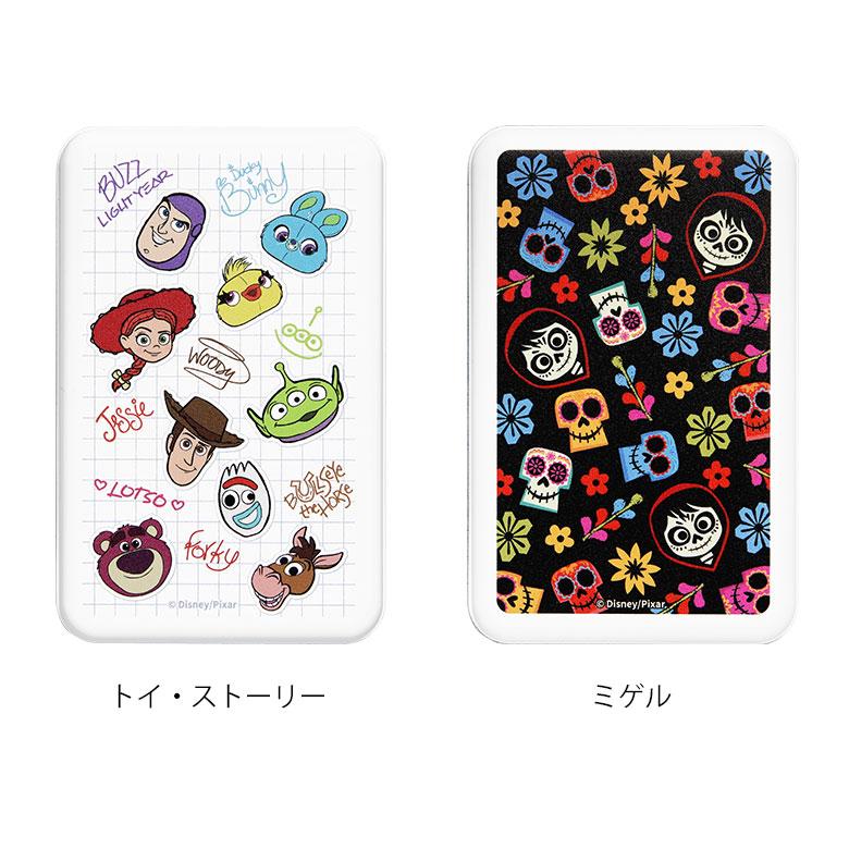 モバイルバッテリー 5000mAh ディズニー ピクサー キャラクター MagSafe対応 マグセーフ ワイヤレス 有線 両方充電 iPhone Android dng-321 |  | 11