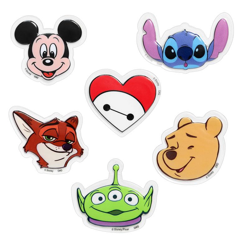 ディズニー punipop ぷっくり ステッカー 立体 シール やわらか ぷにぽっぷ dng-325 |  | 01