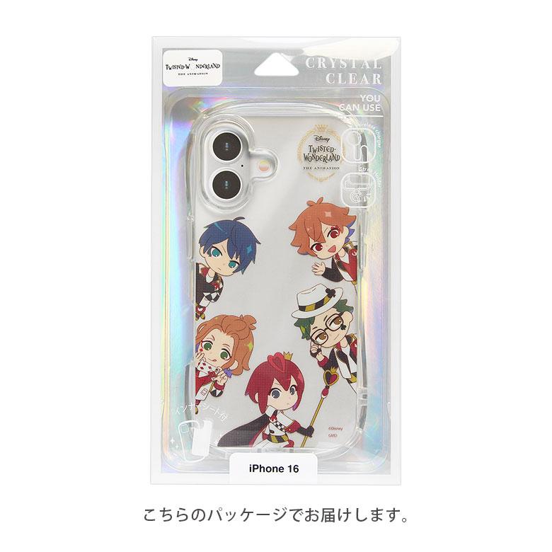 iPhone16 ケース ツイステ クリスタルクリア TPU 透明 ソフトカバー dng-326 |  | 08