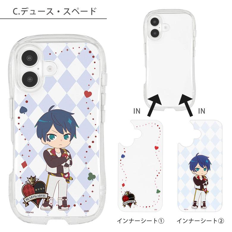 iPhone16 ケース ツイステ クリア 3way クリスタルクリア TPU ディズニー ツイステッドワンダーランド dng-327 |  | 09