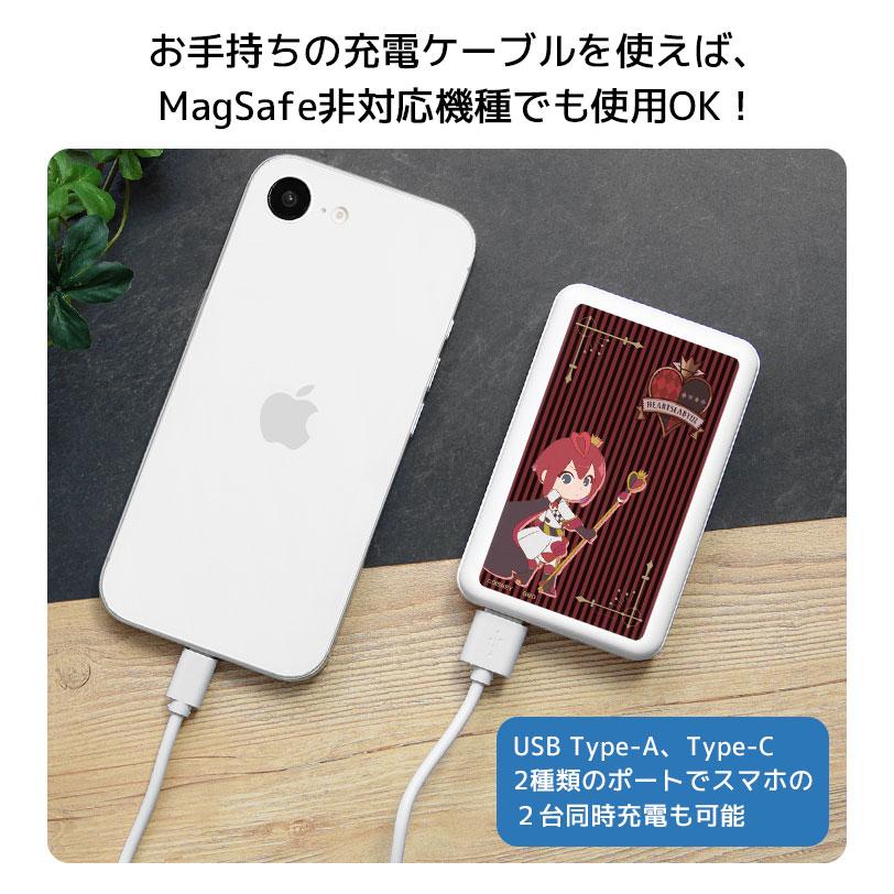 ツイステ MagSafe モバイルバッテリー 5000mAh ディズニー ワイヤレス充電 ディズニー ツイステッドワンダーランド dng-329 |  | 03