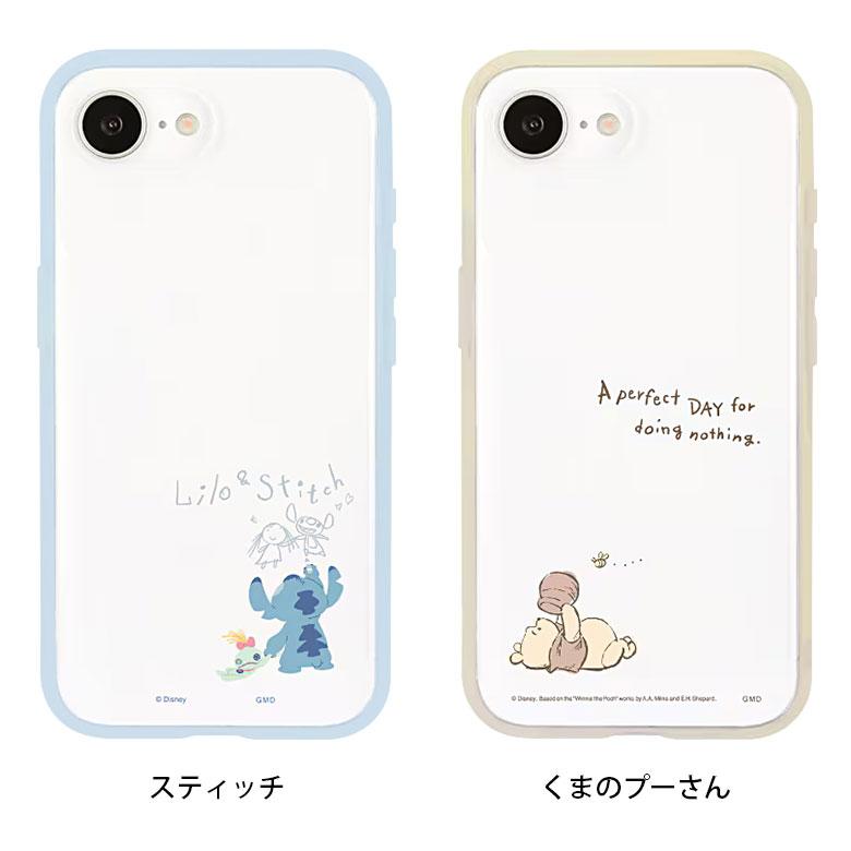 ディズニー キャラクター iPhone17e iPhone16e ケース IIIIfit Clear カバー クリア dng-348 |  | 06