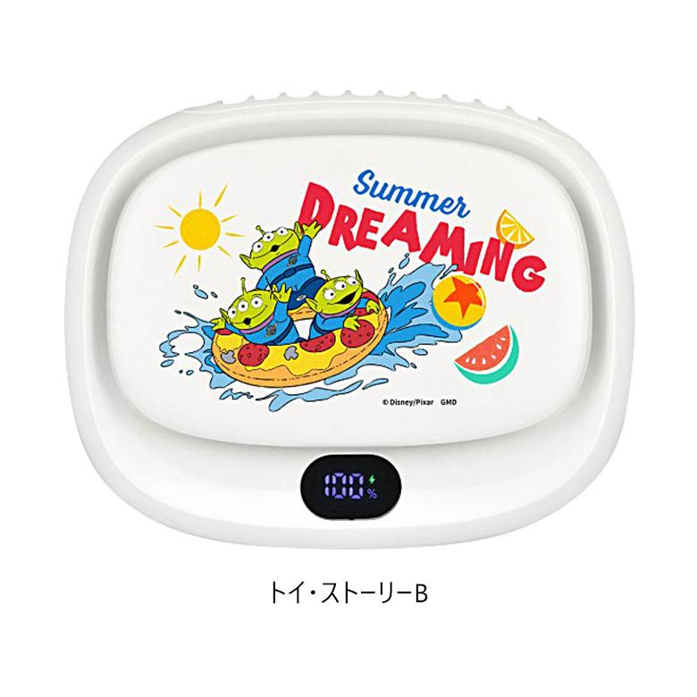 ディズニー ピクサーキャラクター 3WAYクールファン 首掛け 卓上 クリップ ハンディ扇風機 携帯扇風機 スティッチ トイストーリー ラプンツェル DNG-359 |  | 11
