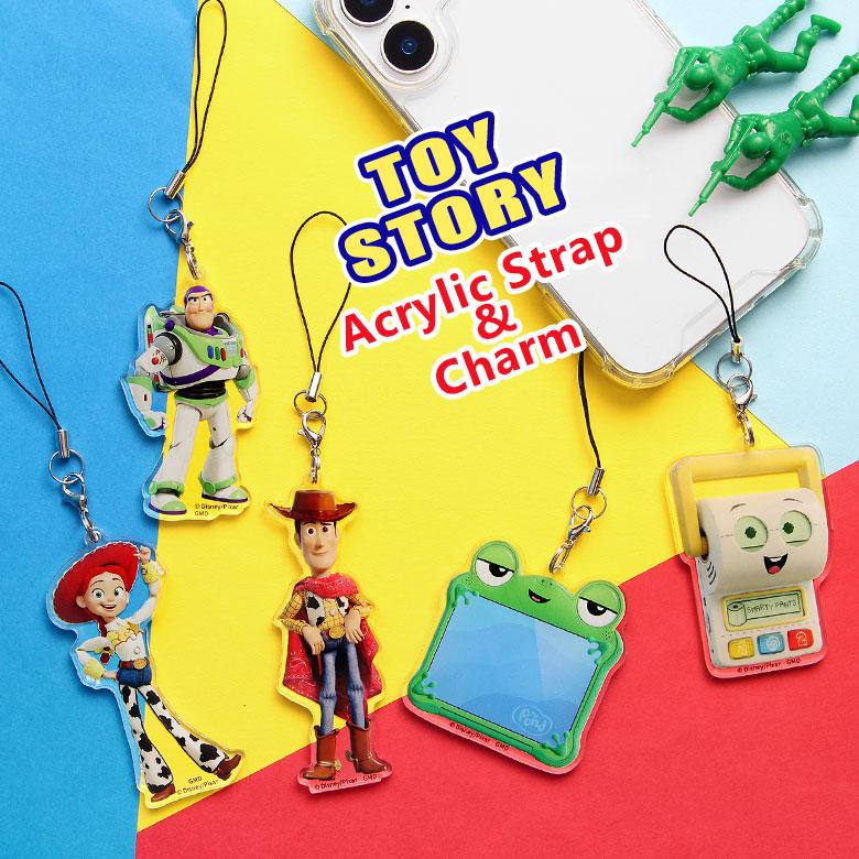 キャラクター アクリル チャーム ① ピクサーキャラクター モバイルアクリルストラップ Lサイズ ディズニー