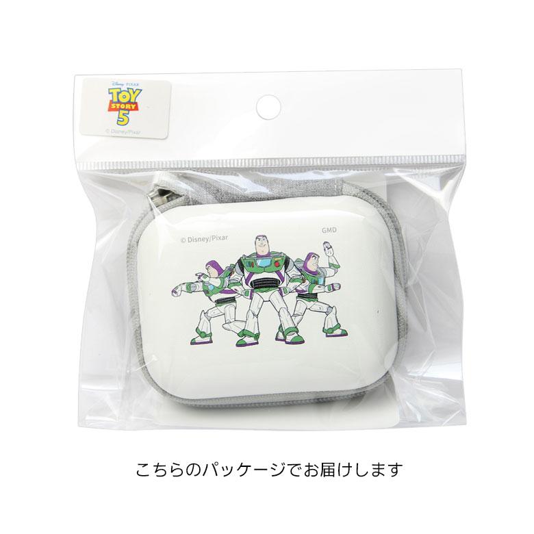 ピクサーキャラクター ガジェットポーチ SS ディズニー イヤホンポーチ ケーブル収納 カラビナ付き DNG-367 |  | 08