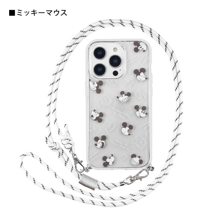 iPhone14 Pro ケース ディズニー ピクサーキャラクター IIIIfit Loop ストラップ紐付き 携帯ケース ショルダー アイホン 14Pro アイフォン14プロ dng-45 |  | 08