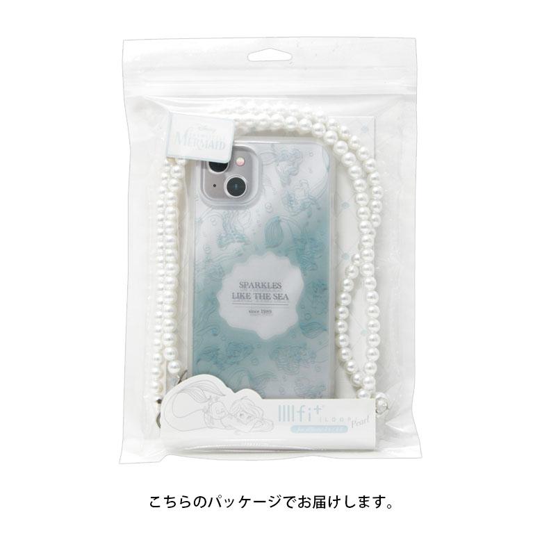 iphone14 ケース ショルダー ディズニー アリエル IIIIfit Loop_Pearl ストラップ紐付 携帯ケース アイフォン14 アイホン14 |  | 07