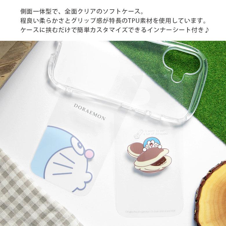 iPhone16Pro ケースドラえもん クリスタルクリアケース ソフト カバー