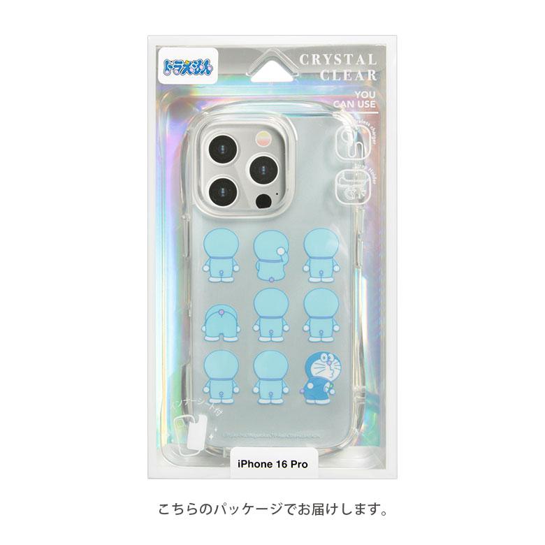 iPhone16Pro ケースドラえもん クリスタルクリアケース ソフト カバー