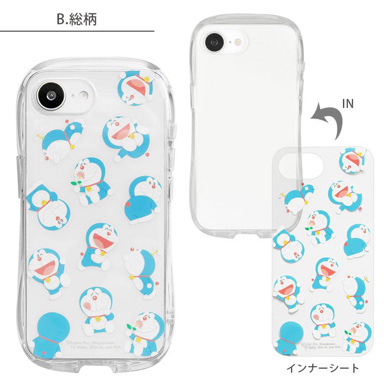 ドラえもん iPhone 16e クリスタルクリア クリアケース 透明 TPU ソフトカバー ソフト iPhone16e カバー iPhone |  | 07