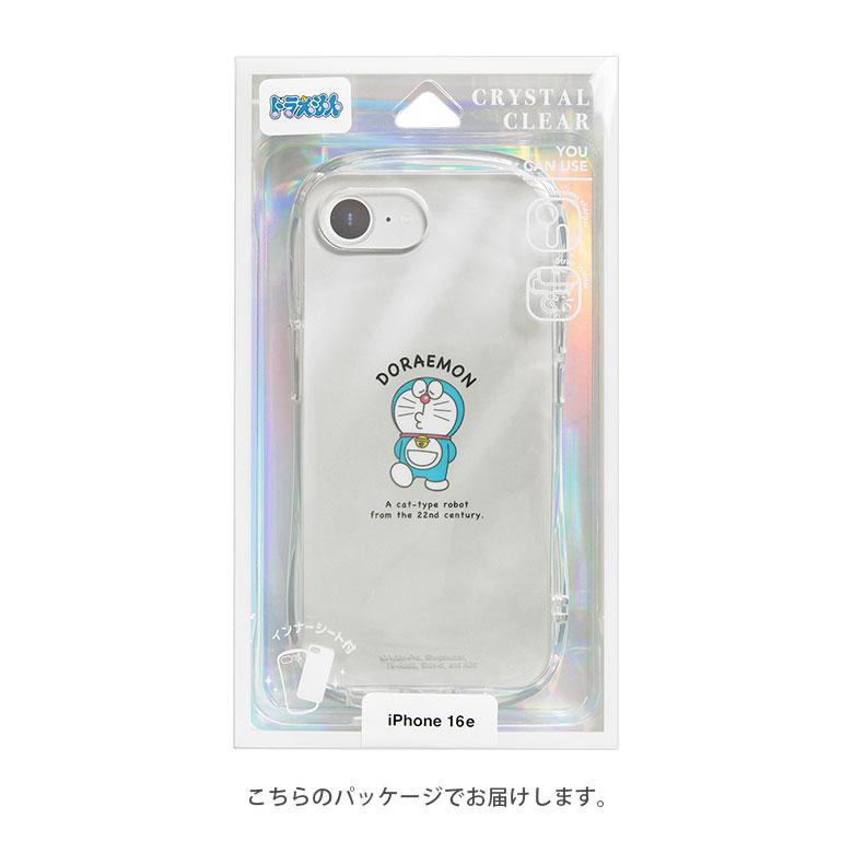 ドラえもん iPhone 16e クリスタルクリア クリアケース 透明 TPU ソフトカバー ソフト iPhone16e カバー iPhone |  | 08