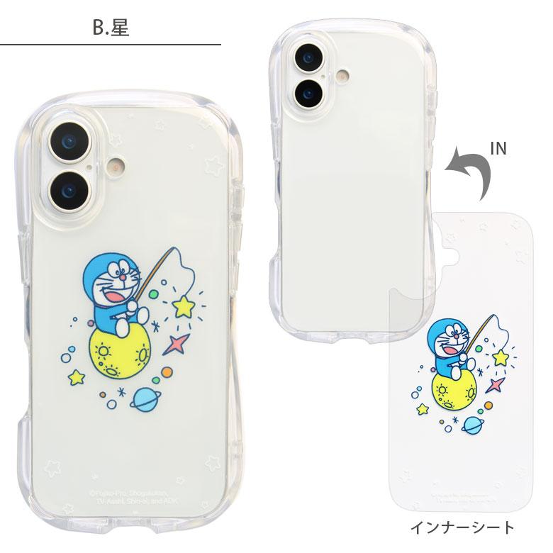 iPhone17 ケース ドラえもん クリスタルクリアケース ソフトTPUカバー 透明 耐衝撃 アイフォン17 キャラクター スマホケース dr-156 |  | 07