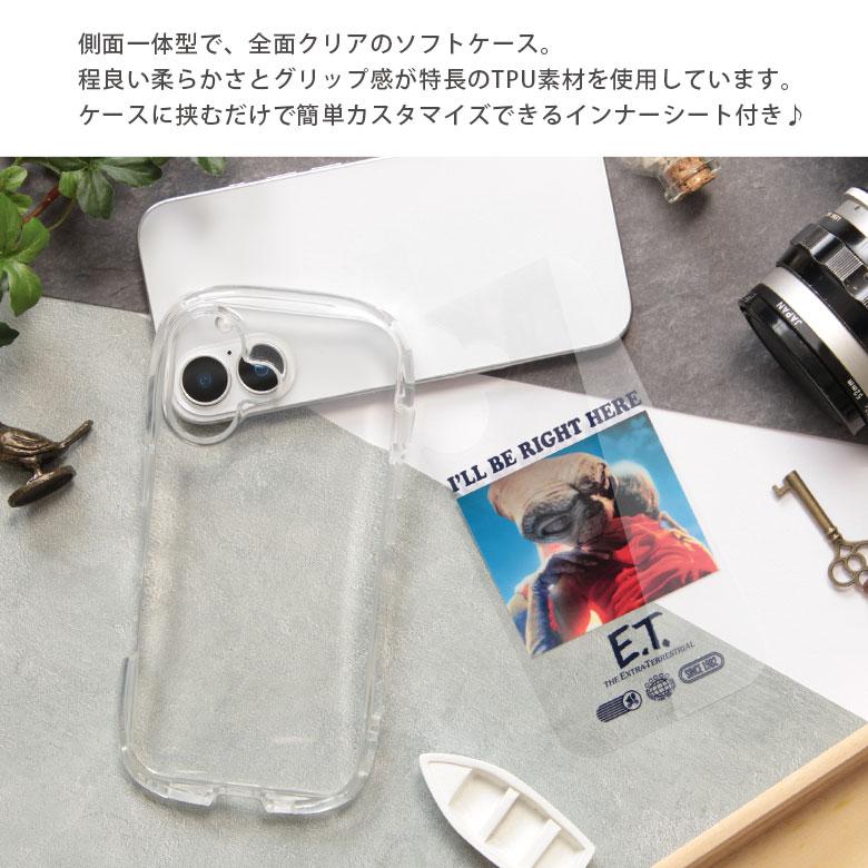 iPhone16 ケース E.T.  クリスタルクリア ソフト カバー ケース アイフォン iPhone16 カバー 持ちやすい 耐衝撃 透明 インナーシート アイホン16 |  | 02
