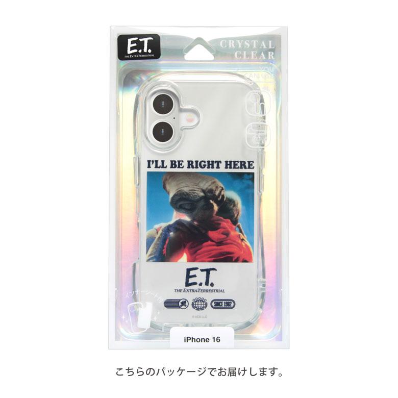 iPhone16 ケース E.T.  クリスタルクリア ソフト カバー ケース アイフォン iPhone16 カバー 持ちやすい 耐衝撃 透明 インナーシート アイホン16 |  | 06