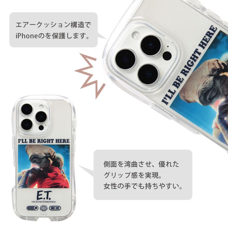 iPhone16Pro ケース E.T. iPhone 16 Pro クリスタルクリア ソフト カバー グッズ TPU クリア 可愛い メンズ レディース アイフォン16 pro |  | 03