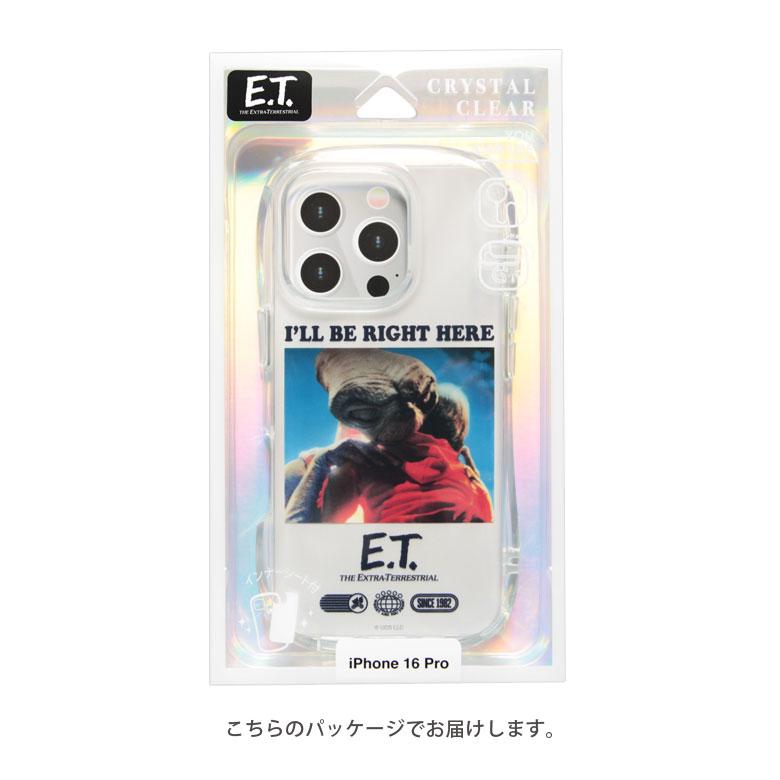 iPhone16Pro ケース E.T. iPhone 16 Pro クリスタルクリア ソフト カバー グッズ TPU クリア 可愛い メンズ レディース アイフォン16 pro |  | 06