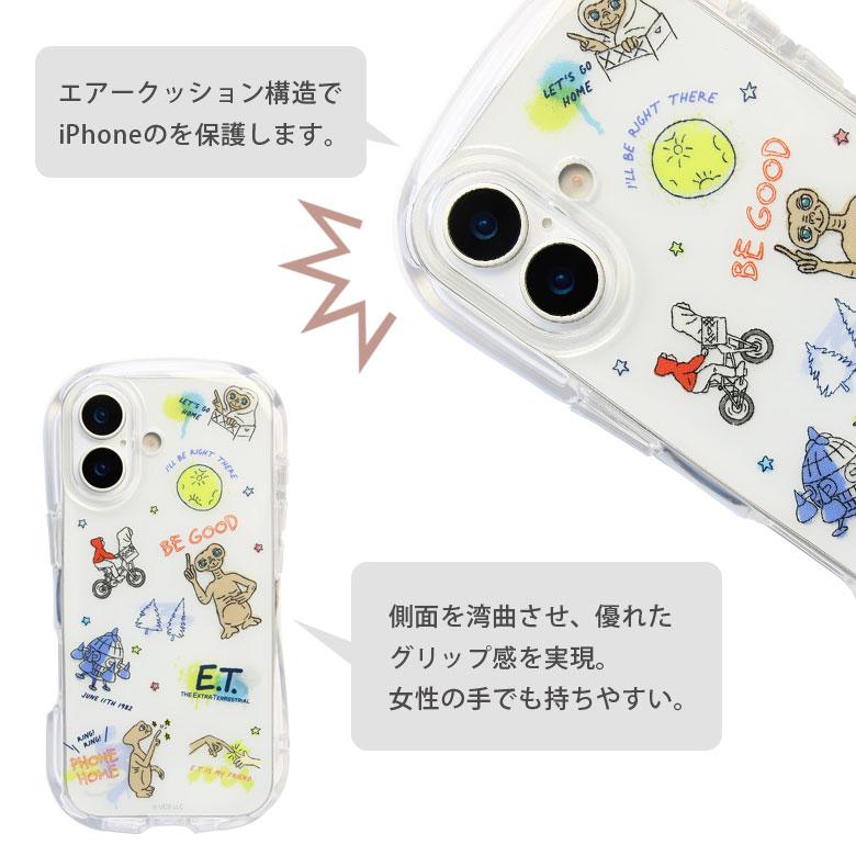 iPhone17 ケース E.T. アイフォン17 クリスタルクリアケース 透明 クリア TPU ソフトカバー スマホケース 保護ケース et-20a |  | 03
