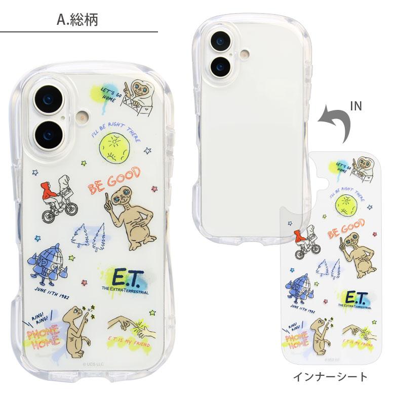 iPhone17 ケース E.T. アイフォン17 クリスタルクリアケース 透明 クリア TPU ソフトカバー スマホケース 保護ケース et-20a |  | 05