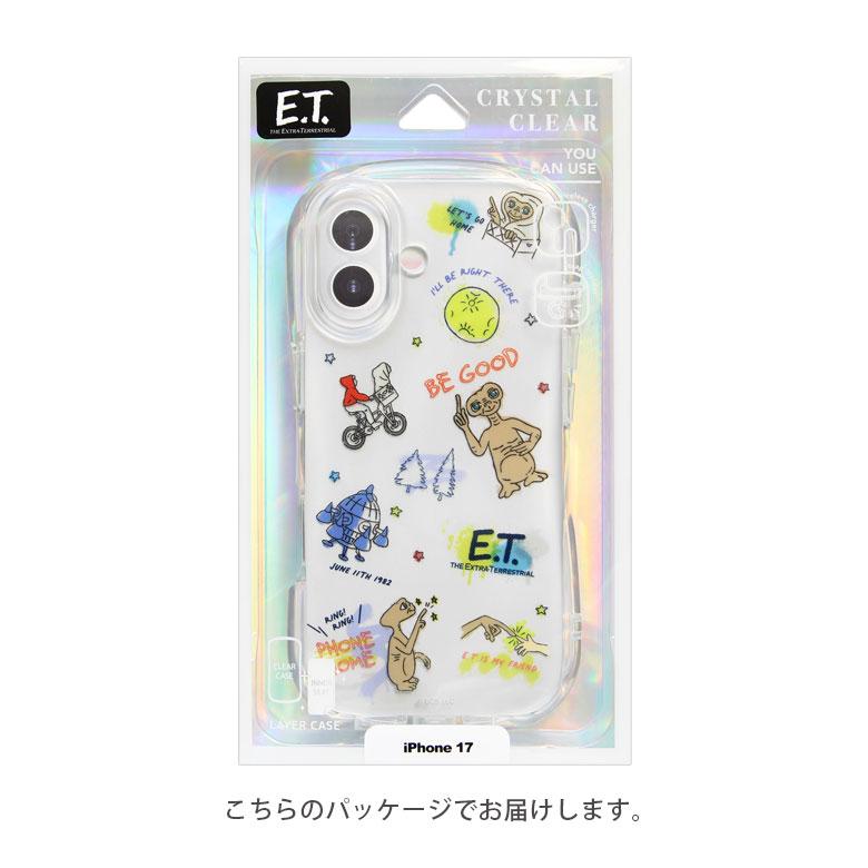 iPhone17 ケース E.T. アイフォン17 クリスタルクリアケース 透明 クリア TPU ソフトカバー スマホケース 保護ケース et-20a |  | 06