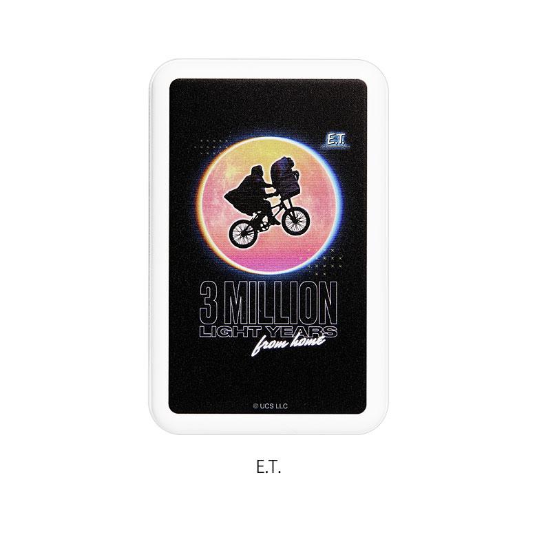 E.T. MagSafe モバイルバッテリー 5000mAh ワイヤレス充電 ケーブル対応 2WAY et-22a |  | 06