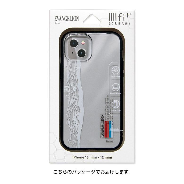 iPhone13 mini ケース エヴァンゲリオン イーフィット IIIIfit Clear クリア iPhone12 mini アイフォン13 ミニ カバー ev-161 |  | 07