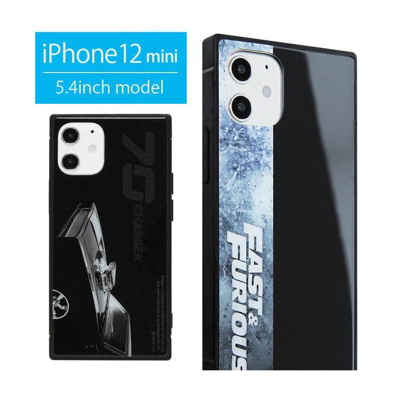 iphone12 mini ケース ガラス スクエア ワイルド・スピード iPhone 12mini アイフォン12 mini FAST＆FURIOUS | 