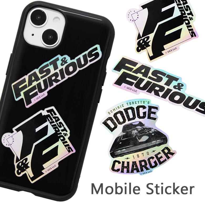 ステッカー ワイルドスピード モバイルステッカー デコレーションシール 3枚入り ff-30a | 