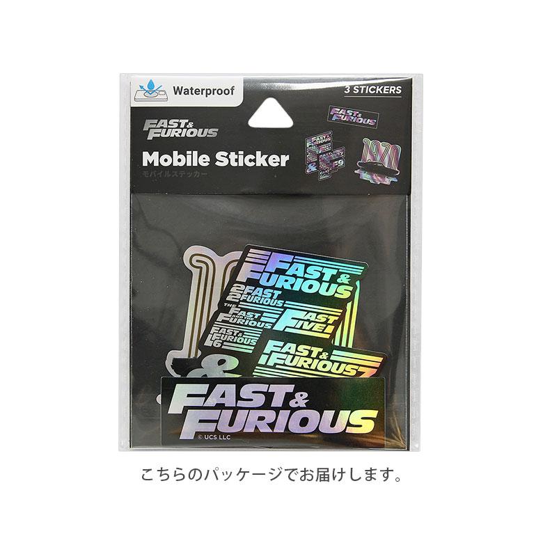 モバイルステッカー ワイルド・スピード FAST＆FURIOUS ステッカー デコレーションシール 3枚セット 車 映画 グッズ ff-32a |  | 04