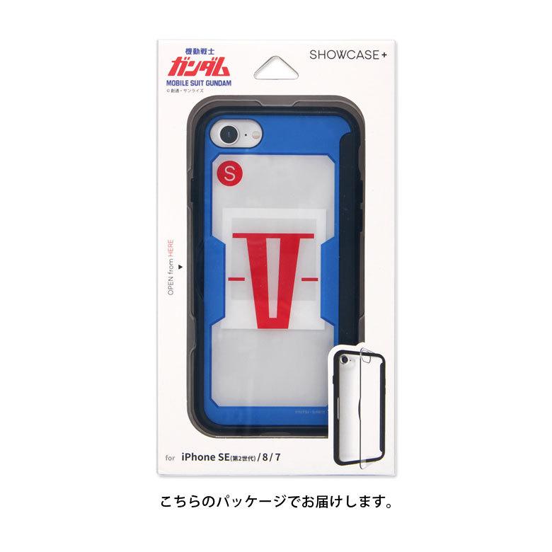 iPhone se ケース 第2世代 機動戦士ガンダム SHOWCASE+ ケース 写真やメモが挟めるケース iPhone8 クリアケース アイフォンSE2 bcys-16 |  | 09