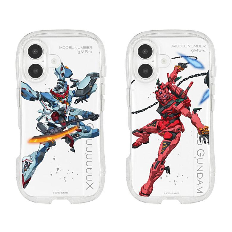 iPhone16 ケース 機動戦士 Gundam GQuuuuuuX クリスタルクリアケース ソフトカバー iPhone16 アイフォン16 gd-151 |  | 01