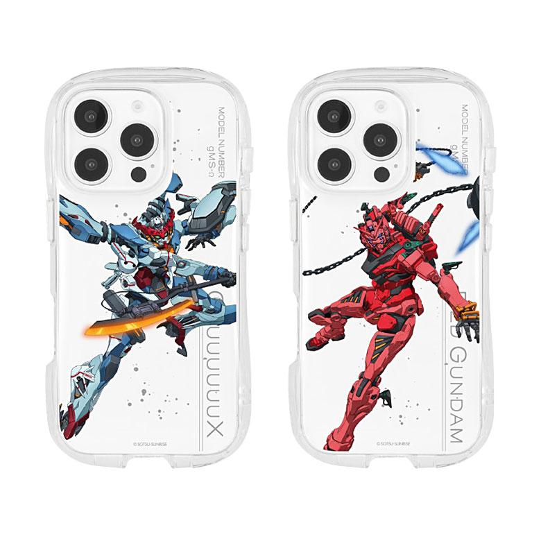 iPhone16Pro ケース 機動戦士ガンダム GQuuuuuuX クリスタル クリア ソフト TPU カバー 透明 アイフォン16 Pro 用 キャラクター グッズ gd-152 |  | 01