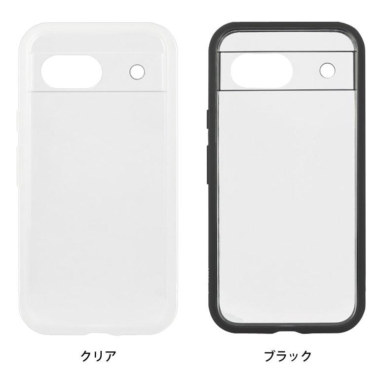 Google Pixel 8a ホワイト 純正ケース付属 Google pixel 8a ケース クリア ハイブリッド Pixel カバー