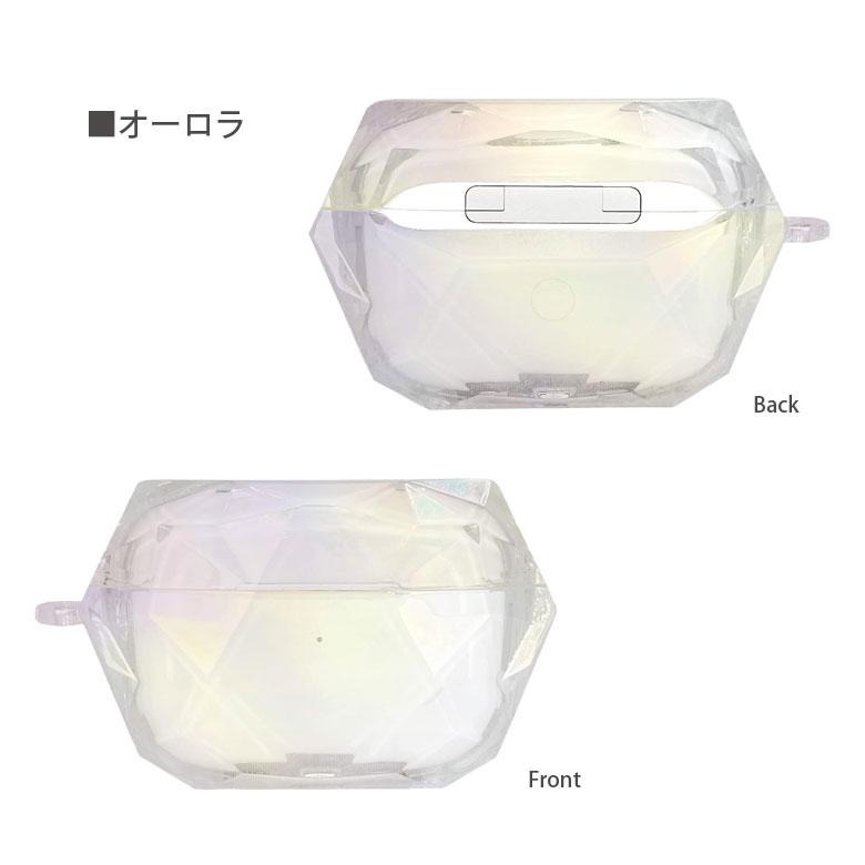 AirPods Pro2 第2世代 ケース ソフト クリア ジェム ラメ