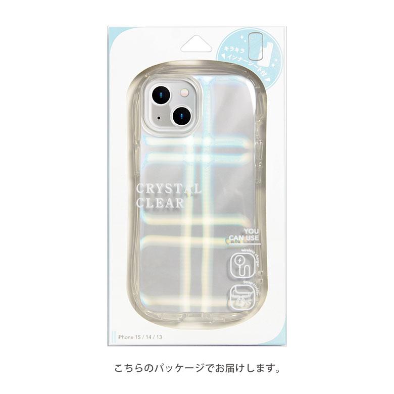 iPhone15 ケース クリスタルクリア キラキラインナーシート入り ソフト 携帯ケース アイフォン15 iphoneケース アイホン15ケース 14 13 |  | 10