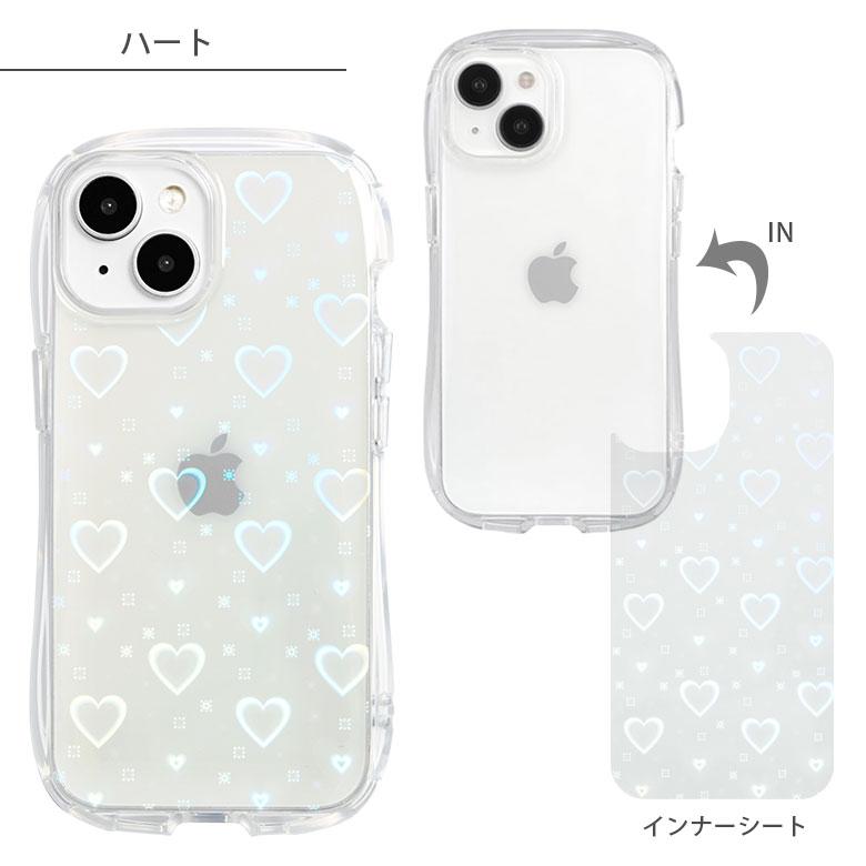 iPhone15 ケース クリスタルクリア キラキラインナーシート入り ソフト 携帯ケース アイフォン15 iphoneケース アイホン15ケース 14 13 |  | 07