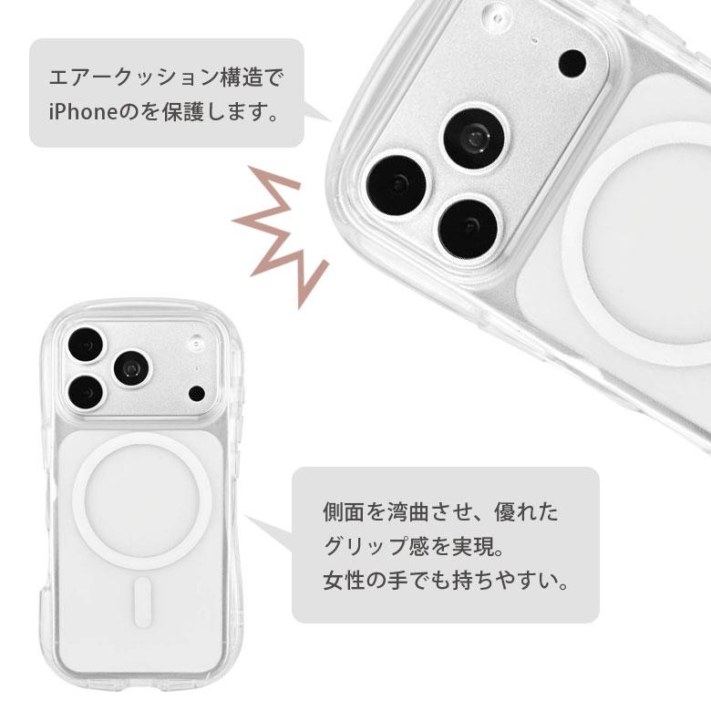 iPhone18 Pro iPhone17 Pro ケース MagSafe クリア ソフト TPU クリスタルクリア 耐衝撃 ストラップホール 透明 保護 gmd-47 |  | 05