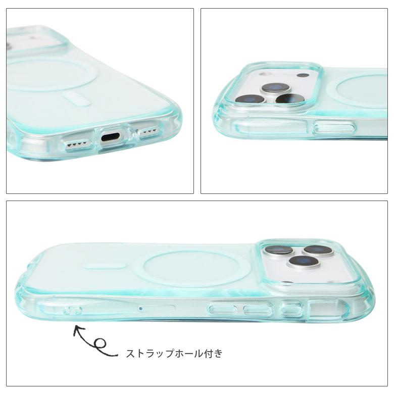 iPhone18 Pro iPhone17 Pro ケース MagSafe クリア ソフト TPU クリスタルクリア 耐衝撃 ストラップホール 透明 保護 gmd-47 |  | 06