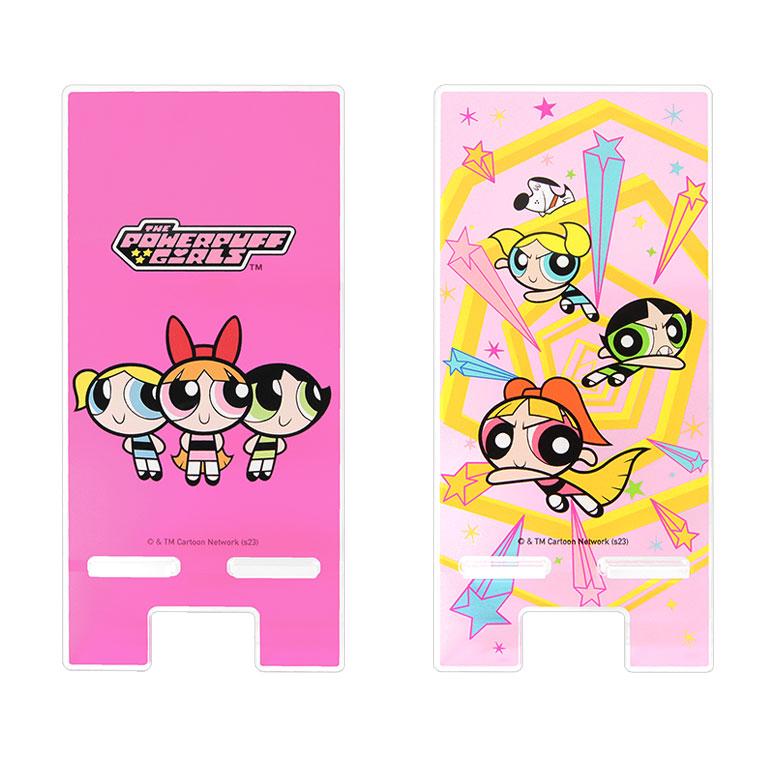 スマホスタンド 卓上 パワーパフガールズ アクリル キャラクター