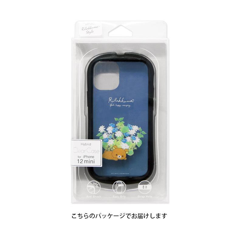 iPhone12 mini ケース リラックマ クリアケース スマホケース iPhone12 mini アイフォン12 mini ミニ ケース カバー クリア 花柄 フラワー grc-250 |  | 07
