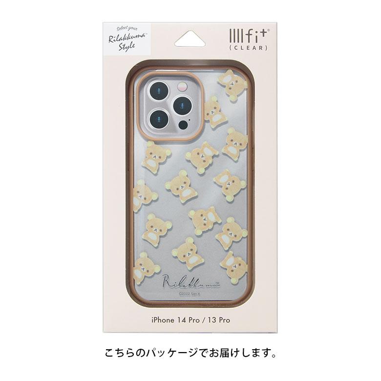 iphone14proケース リラックマ IIIIfit Clear クリア iPhone 14 Pro アイホン14Pro アイフォン14プロ ケース カバー grc-136 |  | 08