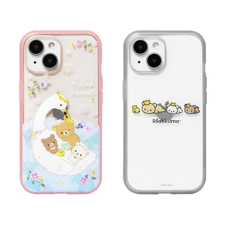 iPhone15 ケース クリア リラックマ IIIIfit Clear 携帯ケース