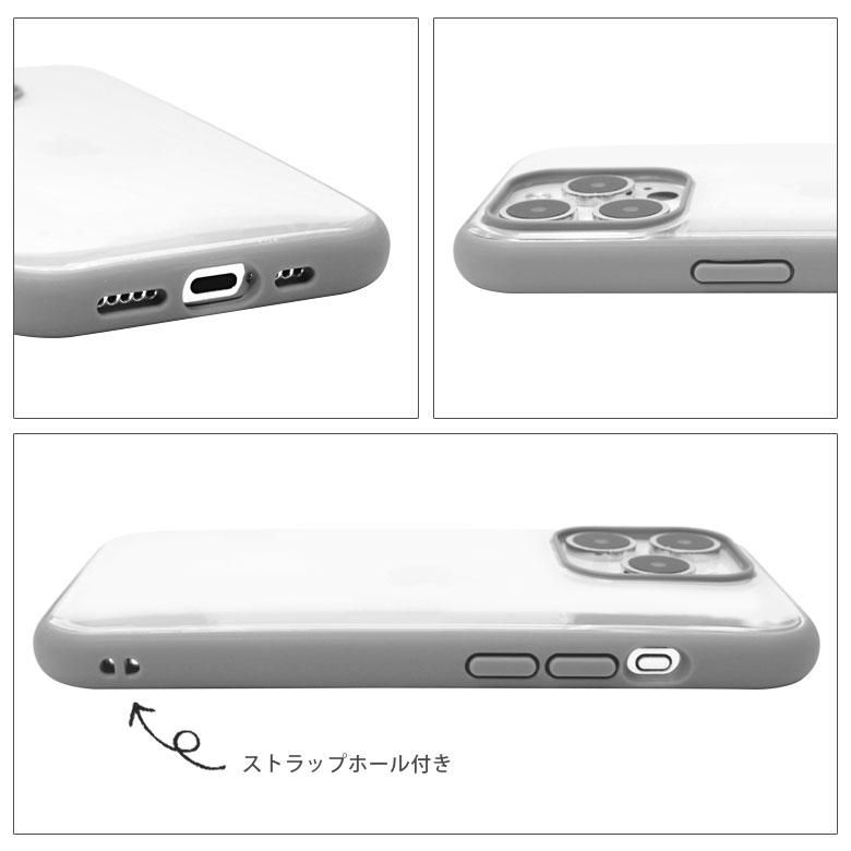 iPhone15Pro ケース クリア リラックマ IIIIfit Clear スマホケース iPhone15 Pro アイフォン15 プロ カバー grc-349｜monomode｜05