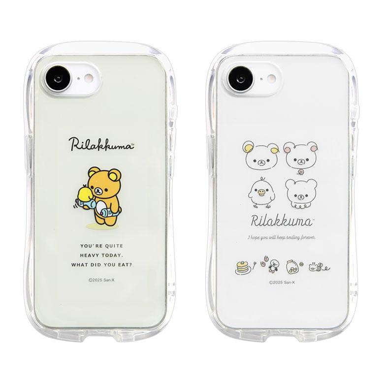 iPhone16e ケース リラックマ クリスタルクリア クリア ソフト カバー TPU iPhone16e アイフォン16eケース アイホン16eケース カバー 耐衝撃 |  | 01